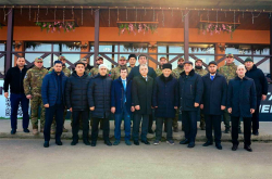 Муфтий Дагестана встретился с бойцами батальона «Каспий»