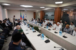 Председатель Муфтията Дагестана провёл встречу с делегацией Кумторкалинского района