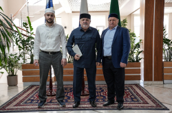 Муфтий ДНР посетил Муфтият РД