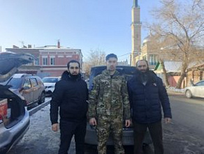 Военные поблагодарили саратовских мусульман-волонтеров