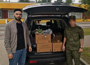 Представители ДУМ РФ направили гумпомощь бойцам 27 гвардейской Севастопольской бригады