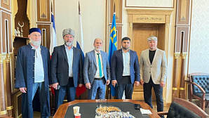 Муфтият Крыма посетила делегация ногайского народа