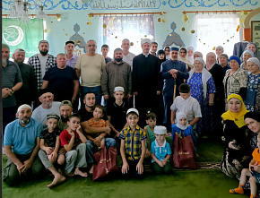 В ЛНР прошел маджлис в поддержку наших воинов- участников СВО