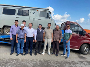 Татары Чувашии передали в зону СВО автомобиль УАЗ