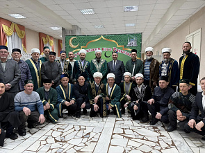 Муфтий Камиль хазрат провел встречу с мусульманами Тюлячинского района