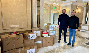Гуманитарный груз отправили в зону СВО