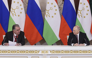 Делегации России и Таджикистана подписали несколько соглашений в Кремле