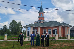 В Атнинском мухтасибате открылась новая мечеть