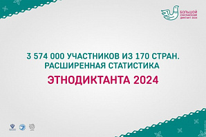 Большой этнографический диктант написали больше 3,5 млн человек эксклюзив