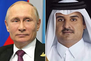 Президент России и эмир Катара обсудили актуальные вопросы