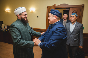 Муфтий Камиль хазрат встретился с заместителем Муфтия Казахстана