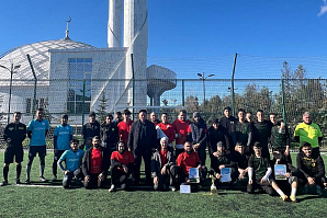 В Бугульме прошел республиканский турнир по мини-футболу среди мечетей Татарстана
