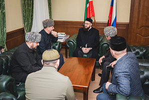 Муфтий Камиль хазрат встретился с религиозными деятелями Ингушетии