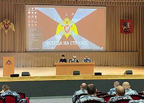Имам Московской Соборной мечети выступил перед сотрудниками ОМОН Росгвардии