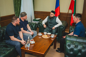 Муфтият Татарстана посетили представители Федерации джиу-джитсу РТ