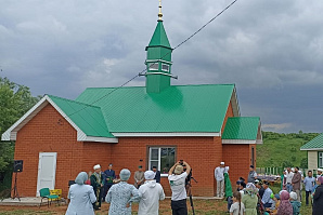 В Сабинском мухтасибате открылась новая мечеть