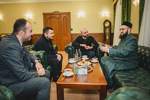 Муфтий Камиль хазрат встретился с турецкими гостями – представителями туристической отрасли