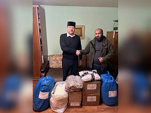 Очередной гуманитарный груз передан на передовую