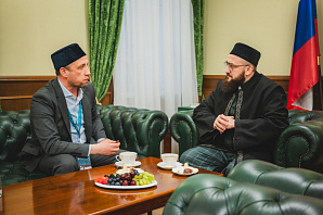 Муфтий Камиль хазрат встретился с Муфтием Красноярского края